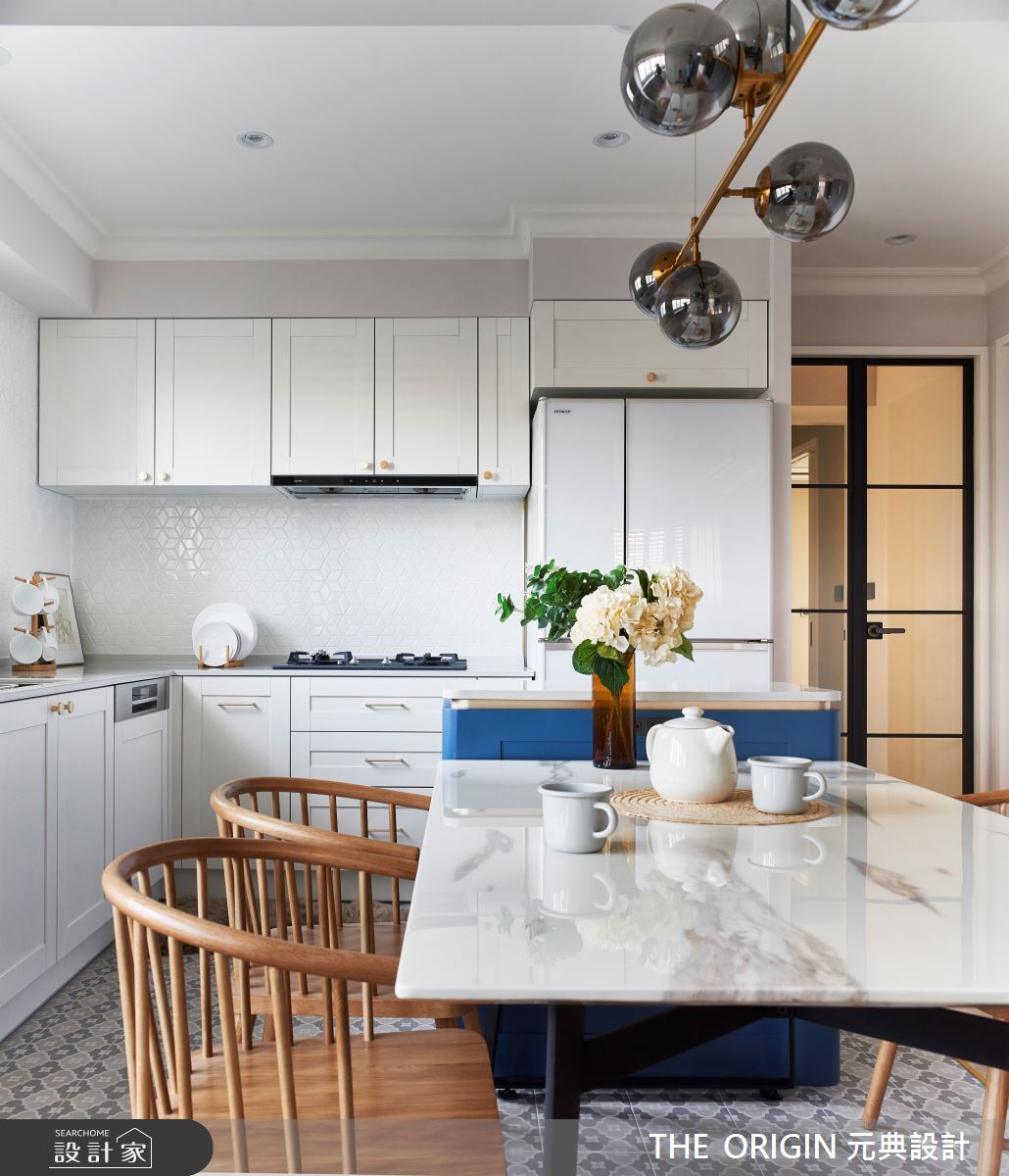 30坪老屋(16~30年)＿美式風餐廳廚房案例圖片＿THE ORIGIN 元典設計＿元典_23之13