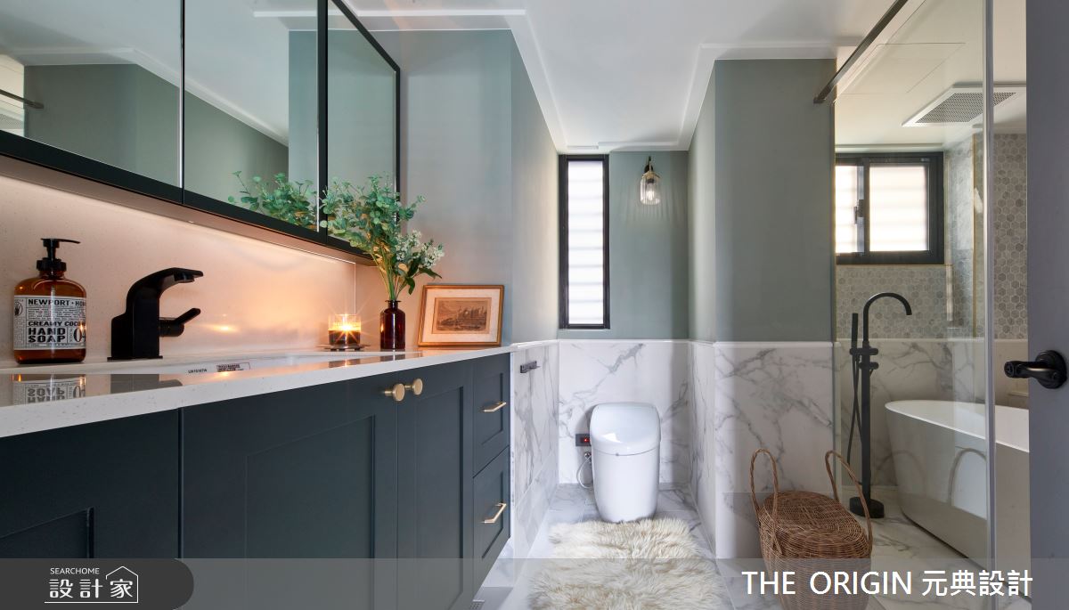 30坪老屋(16~30年)＿美式風浴室案例圖片＿THE ORIGIN 元典設計＿元典_23之20