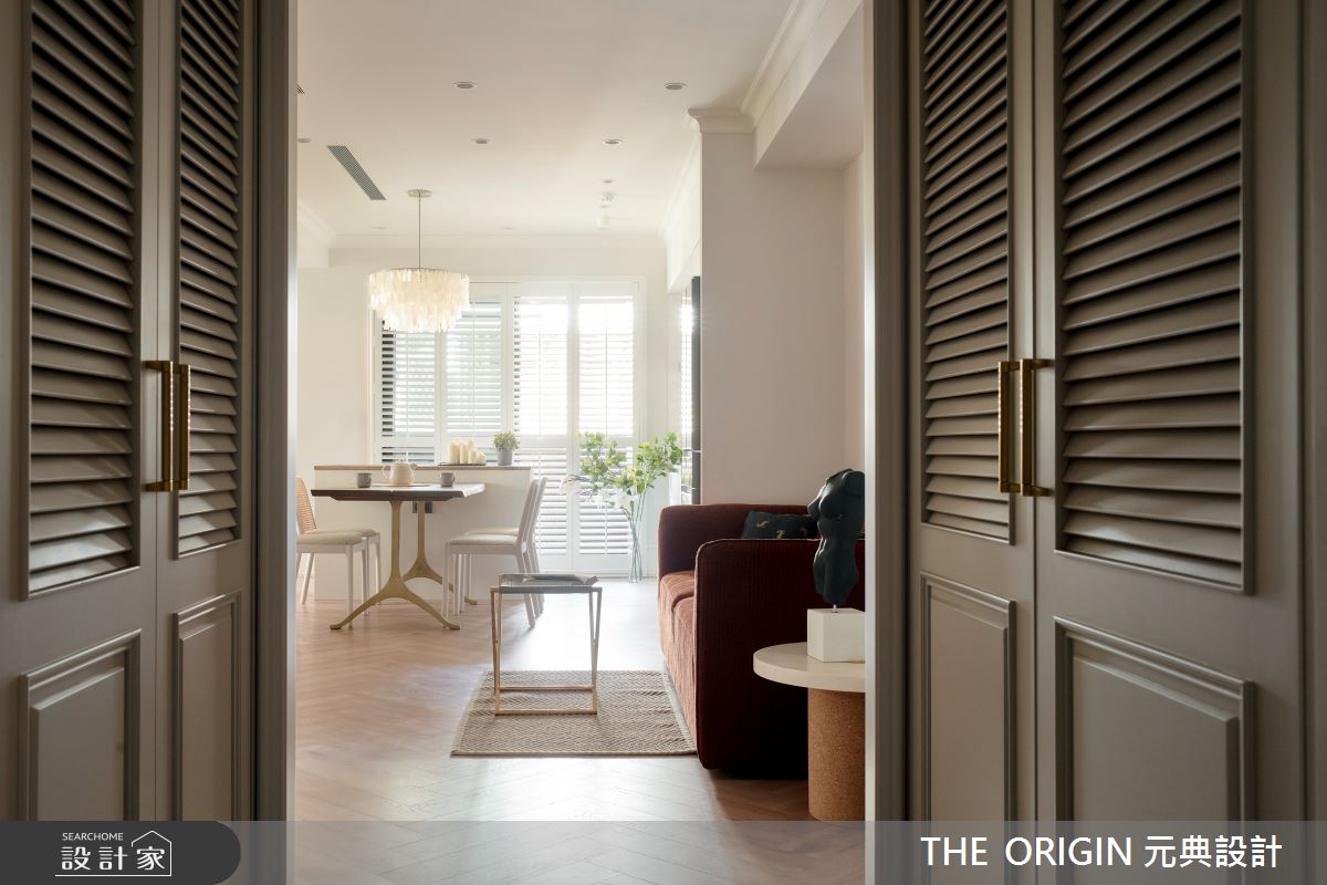 28坪新成屋(5年以下)＿美式風玄關案例圖片＿THE ORIGIN 元典設計＿元典_25之3