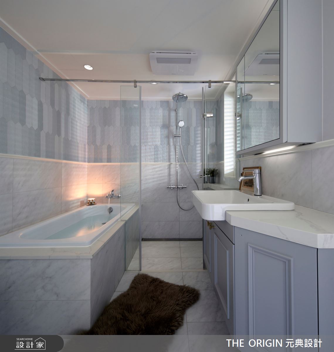 28坪新成屋(5年以下)＿美式風浴室案例圖片＿THE ORIGIN 元典設計＿元典_25之17