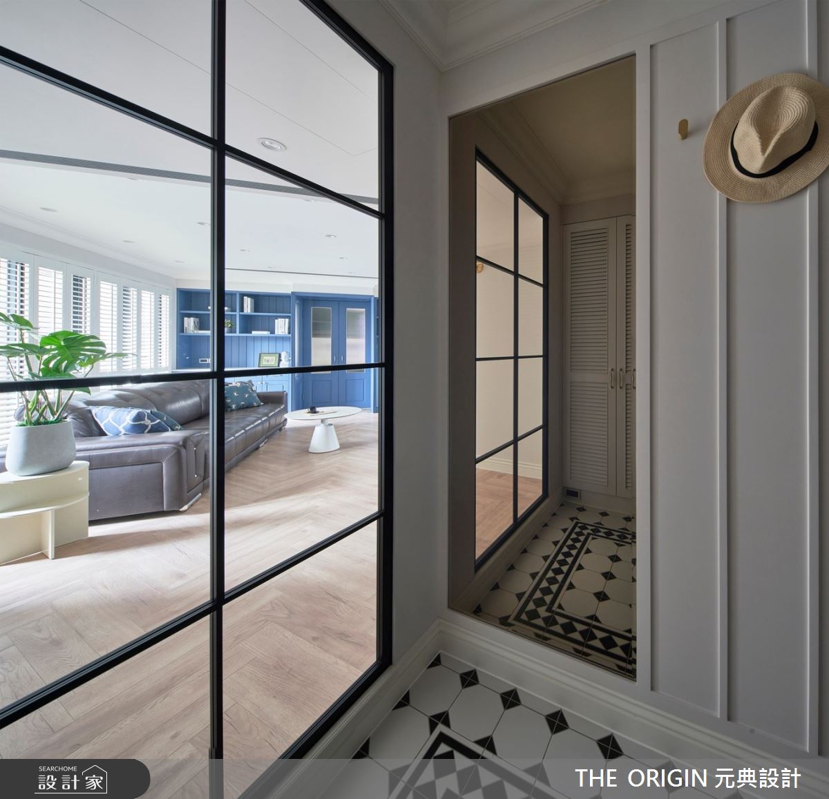 60坪老屋(16~30年)＿美式風玄關案例圖片＿THE ORIGIN 元典設計＿元典_26之7