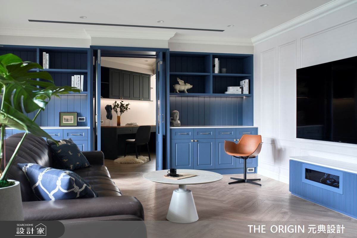 60坪老屋(16~30年)＿美式風客廳案例圖片＿THE ORIGIN 元典設計＿元典_26之10