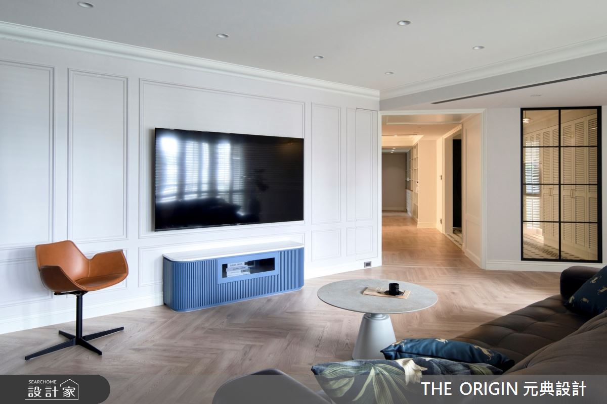 60坪老屋(16~30年)＿美式風客廳案例圖片＿THE ORIGIN 元典設計＿元典_26之11