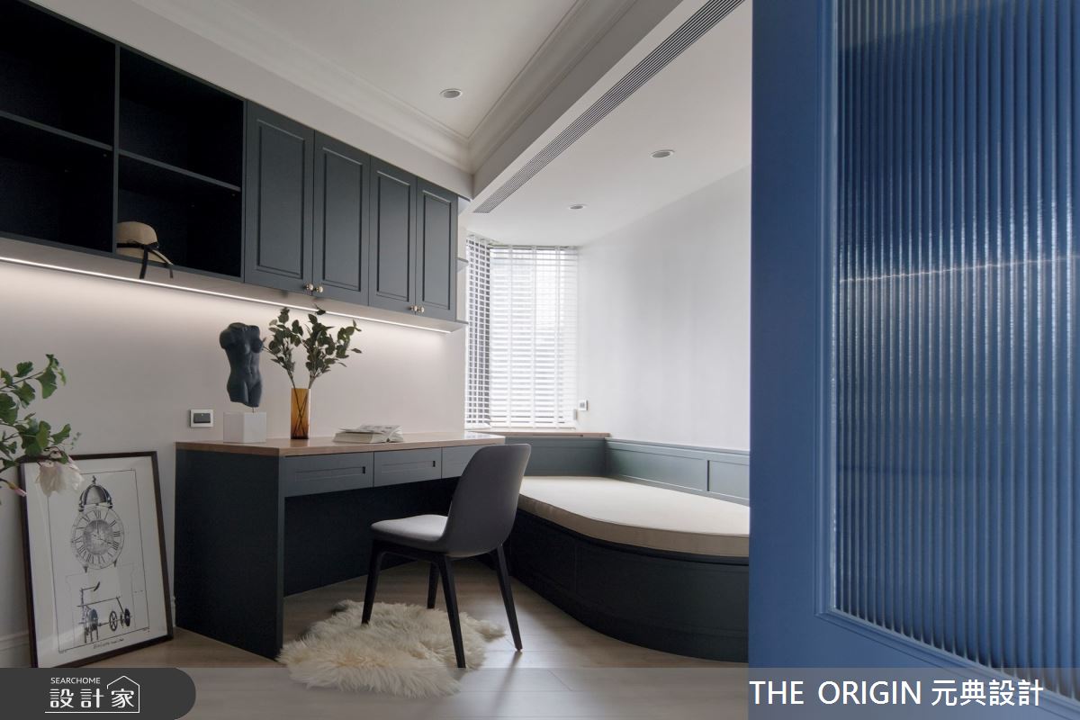 60坪老屋(16~30年)＿美式風書房案例圖片＿THE ORIGIN 元典設計＿元典_26之12