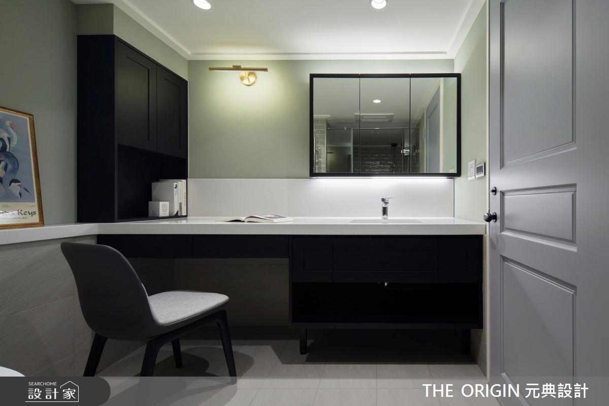 60坪老屋(16~30年)＿美式風書房案例圖片＿THE ORIGIN 元典設計＿元典_26之20