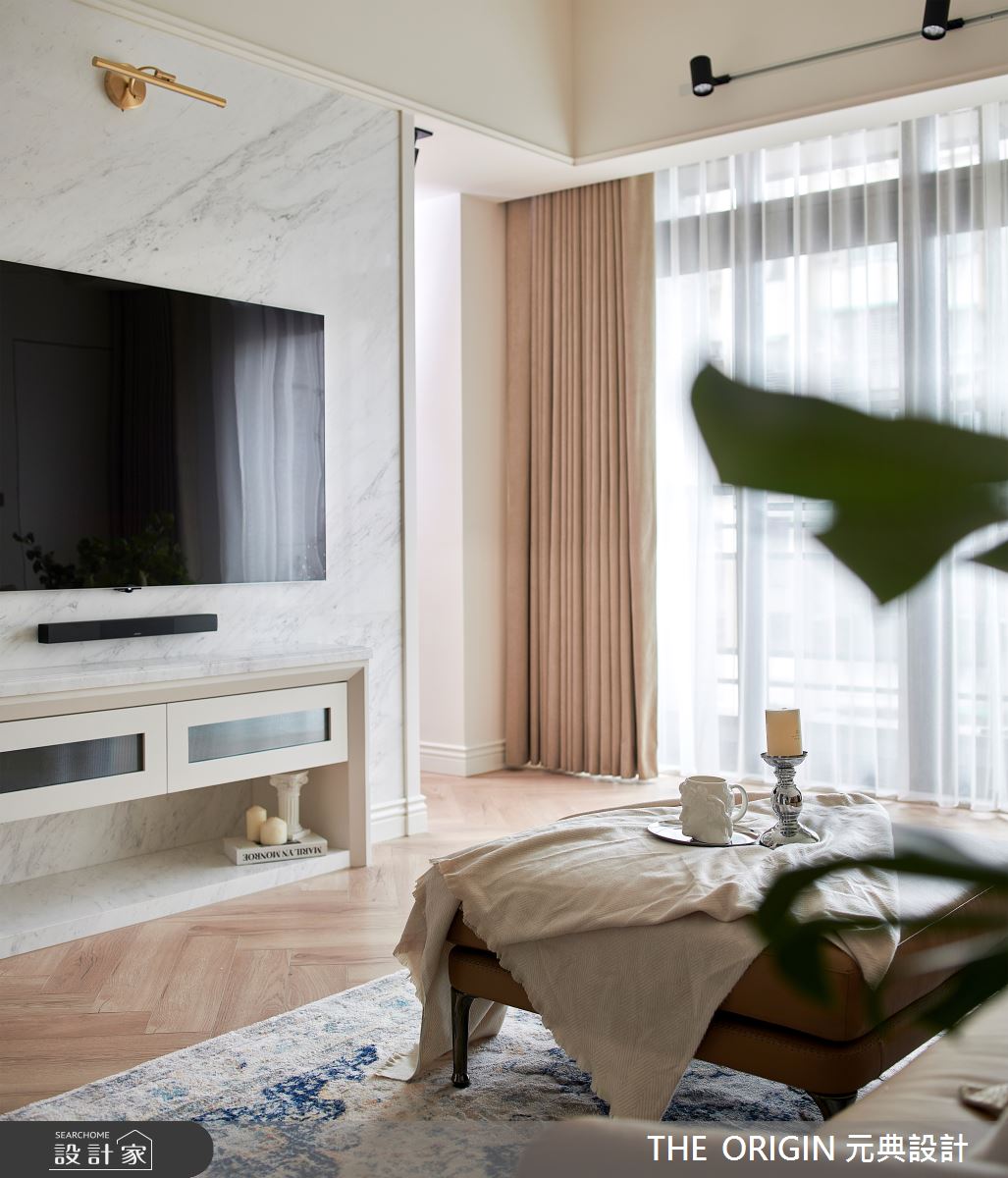 50坪新成屋(5年以下)＿美式風客廳案例圖片＿THE ORIGIN 元典設計＿元典_29之7