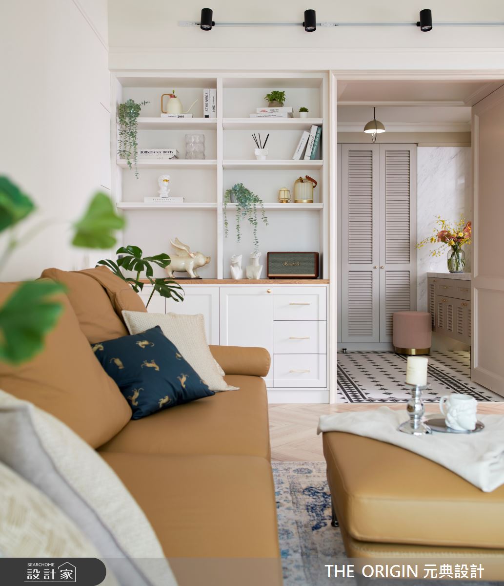 50坪新成屋(5年以下)＿美式風玄關客廳案例圖片＿THE ORIGIN 元典設計＿元典_29之11