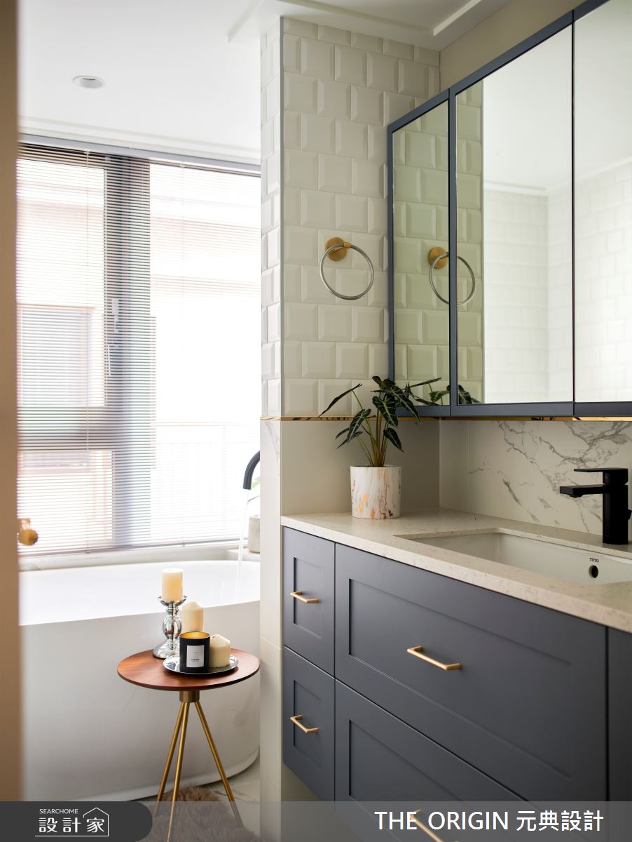50坪新成屋(5年以下)＿美式風浴室案例圖片＿THE ORIGIN 元典設計＿元典_29之24