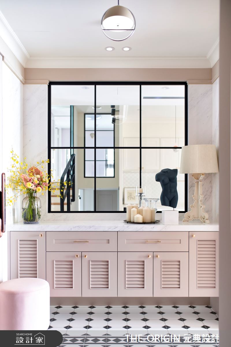 50坪新成屋(5年以下)＿美式風玄關案例圖片＿THE ORIGIN 元典設計＿元典_29之2