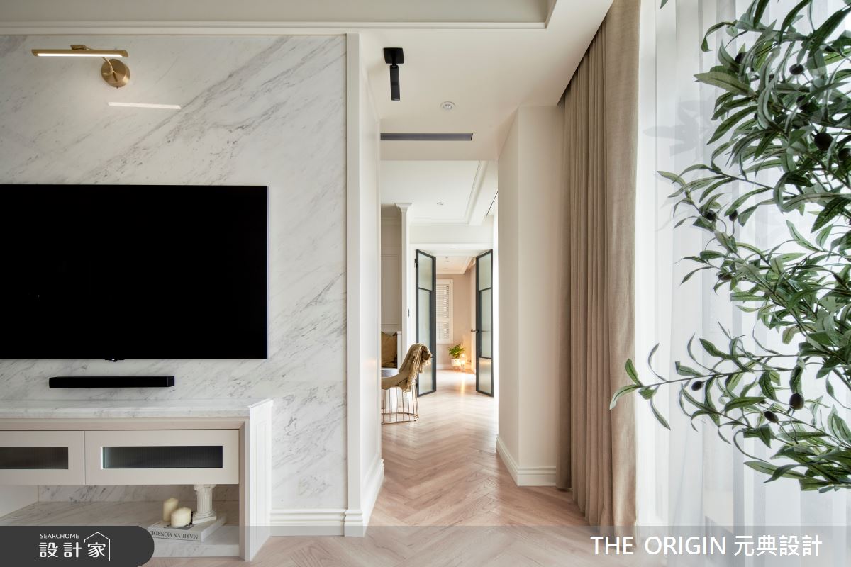 50坪新成屋(5年以下)＿美式風客廳走廊案例圖片＿THE ORIGIN 元典設計＿元典_29之8