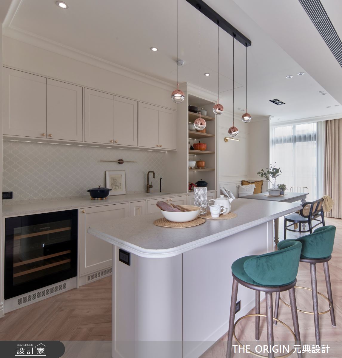 50坪新成屋(5年以下)＿美式風餐廳廚房案例圖片＿THE ORIGIN 元典設計＿元典_29之15