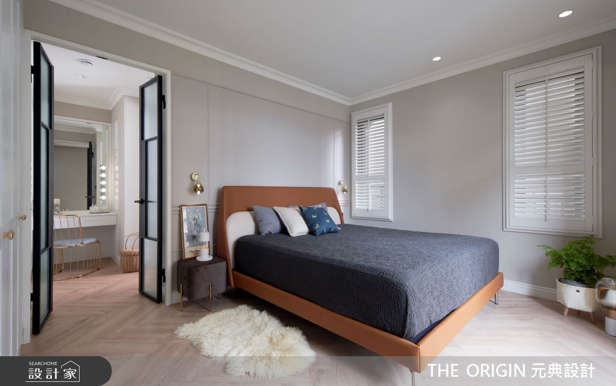 50坪新成屋(5年以下)＿美式風臥室案例圖片＿THE ORIGIN 元典設計＿元典_29之22