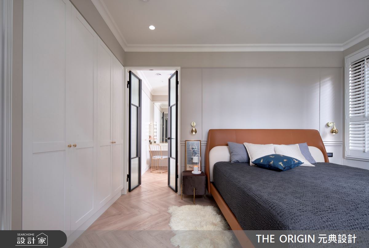 50坪新成屋(5年以下)＿美式風臥室案例圖片＿THE ORIGIN 元典設計＿元典_29之21