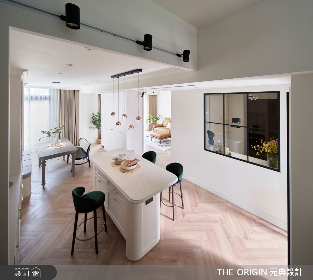 50坪新成屋(5年以下)＿美式風餐廳案例圖片＿THE ORIGIN 元典設計＿元典_29之17