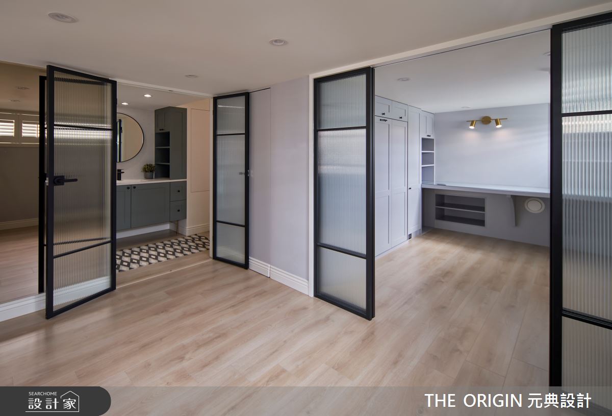 50坪新成屋(5年以下)＿美式風更衣間案例圖片＿THE ORIGIN 元典設計＿元典_29之25