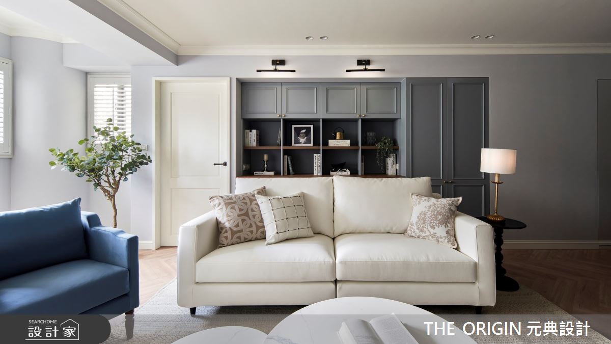 35坪老屋(16~30年)＿美式風客廳案例圖片＿THE ORIGIN 元典設計＿元典_30之5