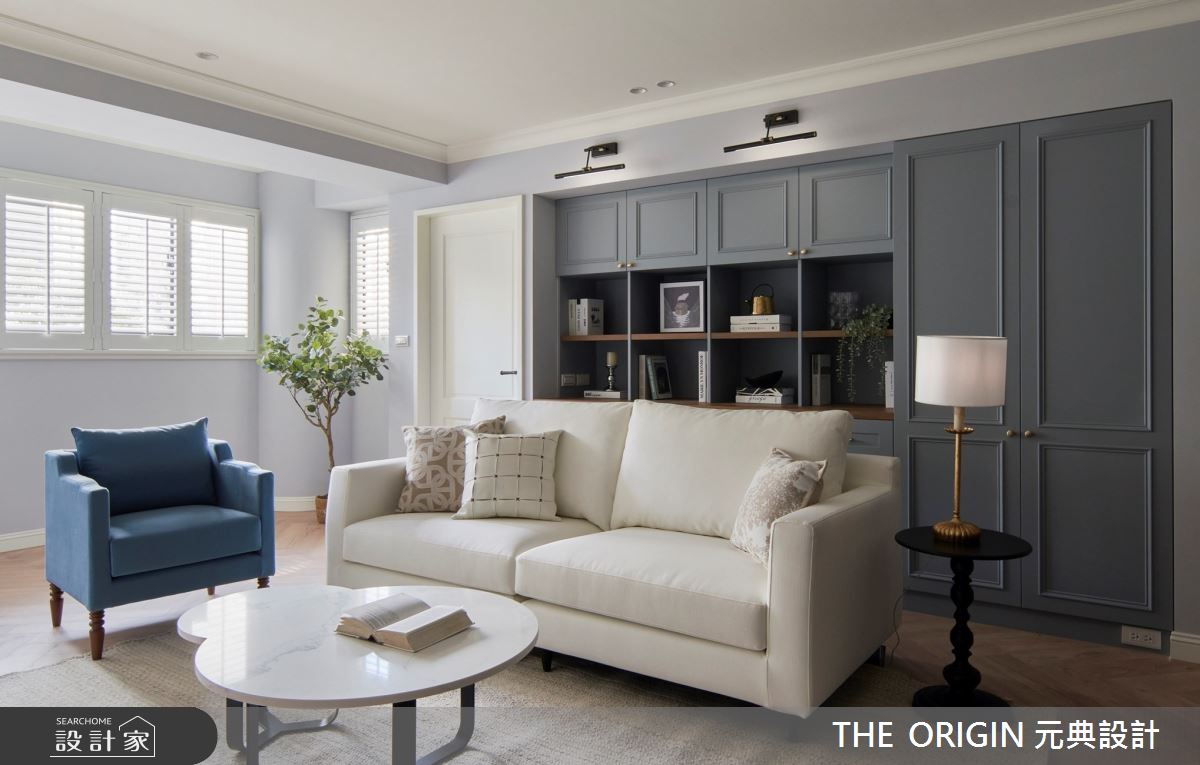 35坪老屋(16~30年)＿美式風客廳案例圖片＿THE ORIGIN 元典設計＿元典_30之6