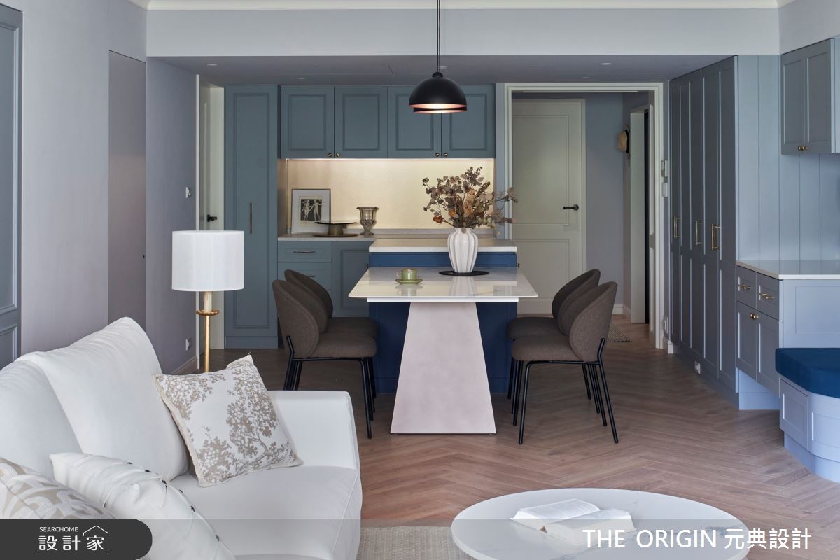35坪老屋(16~30年)＿美式風客廳餐廳案例圖片＿THE ORIGIN 元典設計＿元典_30之9