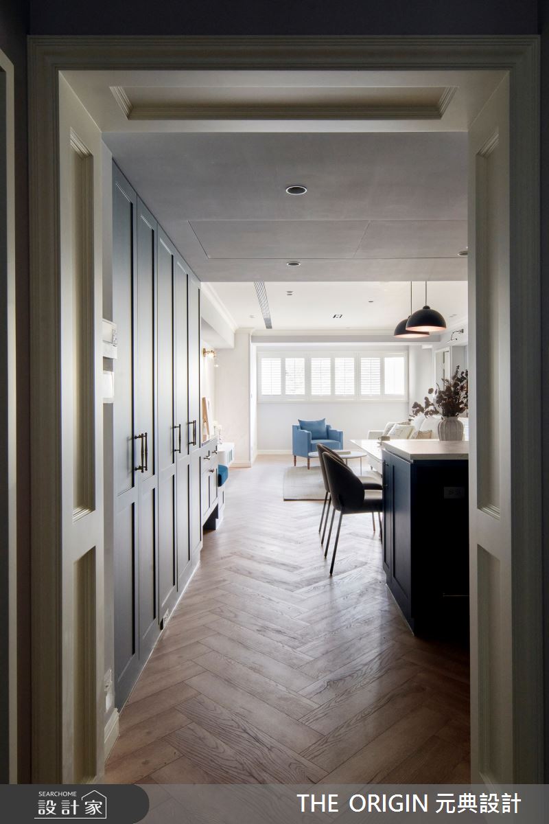35坪老屋(16~30年)＿美式風客廳餐廳走廊案例圖片＿THE ORIGIN 元典設計＿元典_30之15
