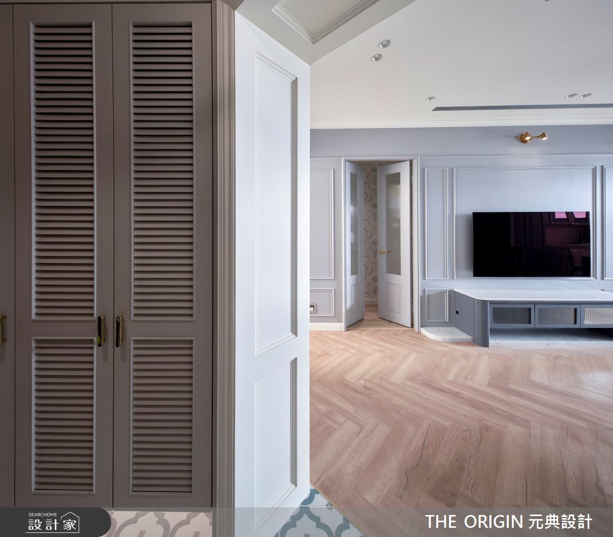 26坪新成屋(5年以下)＿美式風玄關客廳案例圖片＿THE ORIGIN 元典設計＿元典_31之4