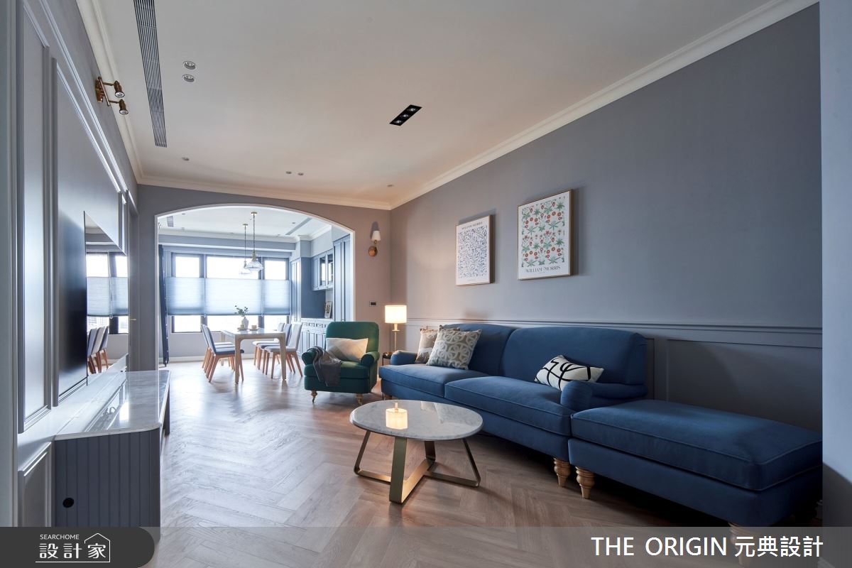 26坪新成屋(5年以下)＿美式風客廳餐廳案例圖片＿THE ORIGIN 元典設計＿元典_31之6