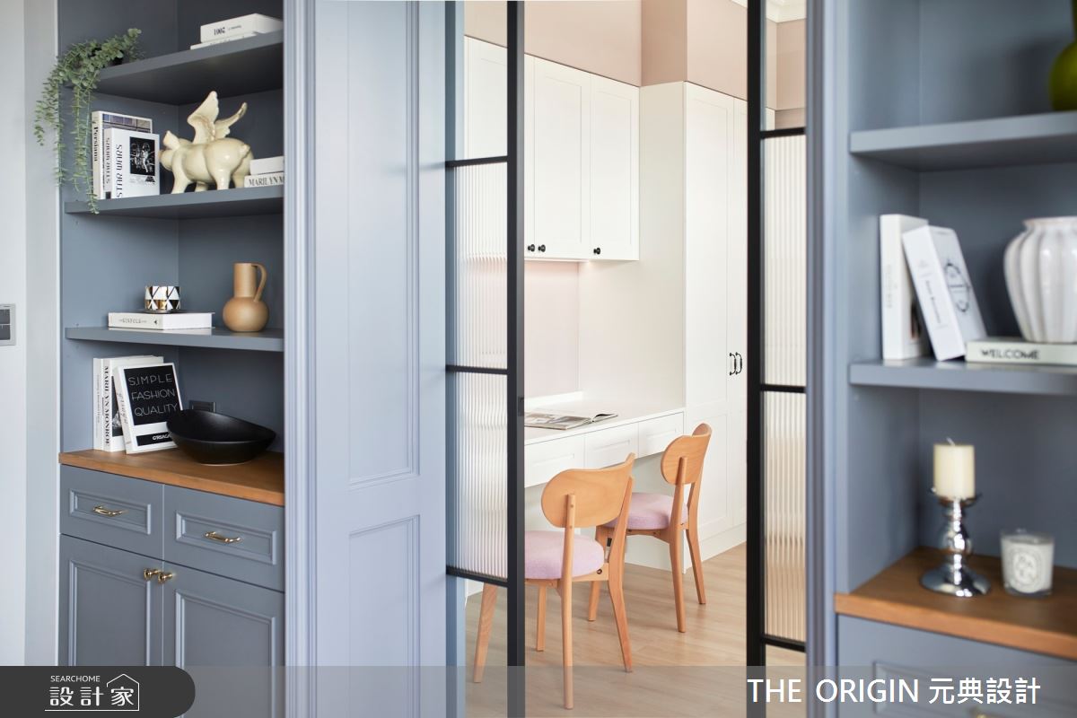 26坪新成屋(5年以下)＿美式風書房工作區案例圖片＿THE ORIGIN 元典設計＿元典_31之20