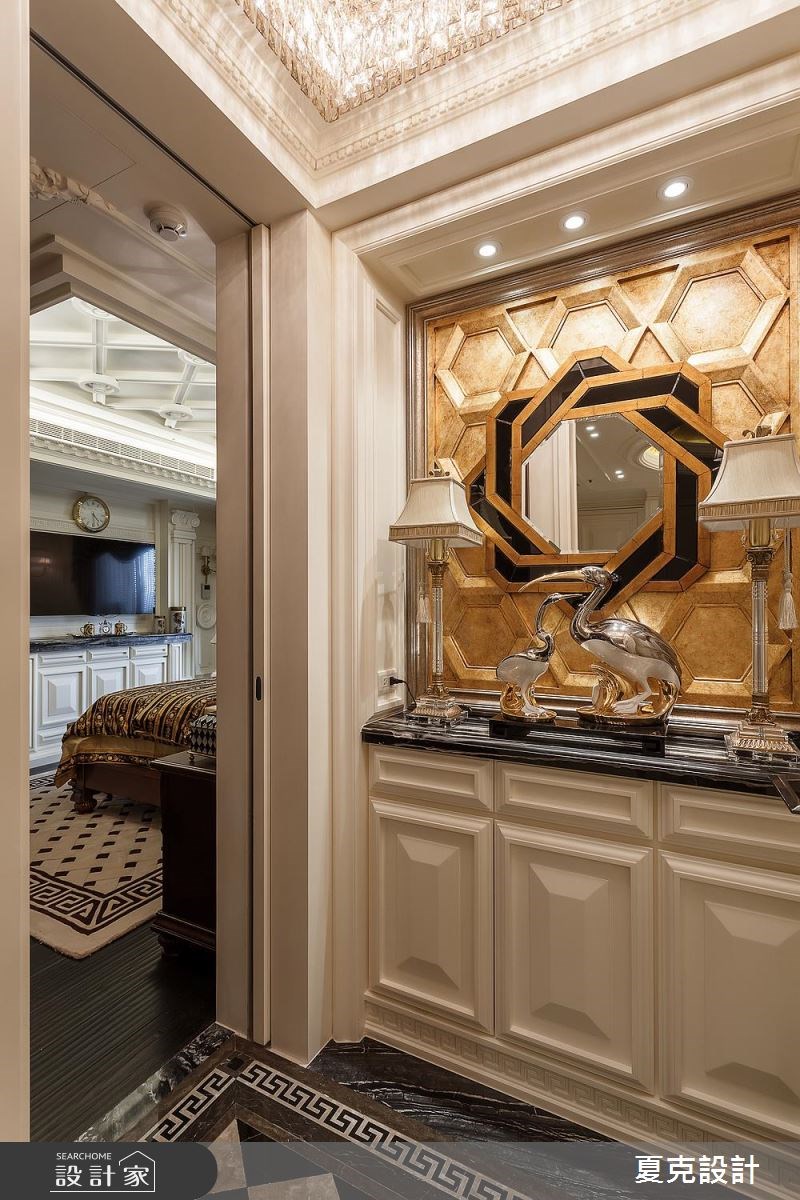 80坪新成屋(5年以下)＿奢華風案例圖片＿夏克設計＿夏克_03之13