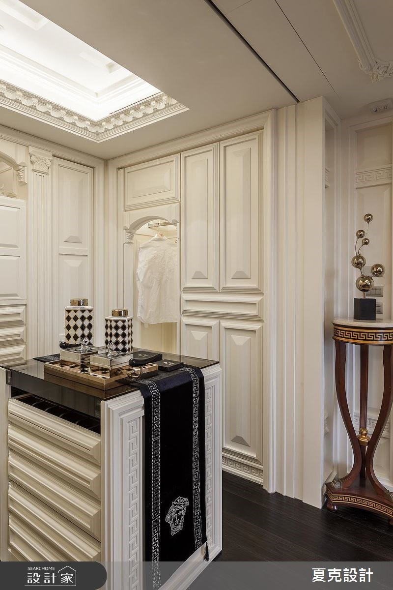 80坪新成屋(5年以下)＿奢華風更衣間案例圖片＿夏克設計＿夏克_03之21