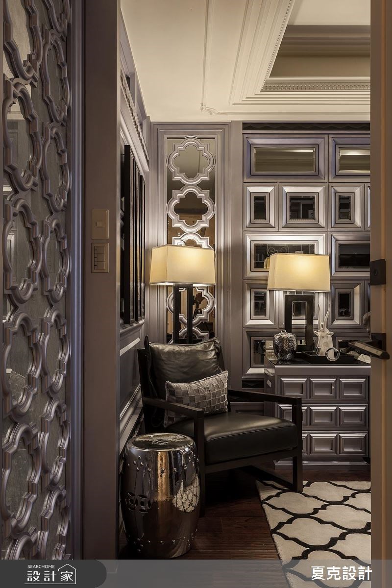 80坪新成屋(5年以下)＿奢華風臥室案例圖片＿夏克設計＿夏克_03之25