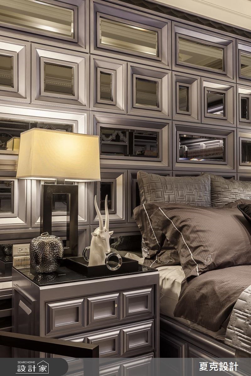 80坪新成屋(5年以下)＿奢華風臥室案例圖片＿夏克設計＿夏克_03之26