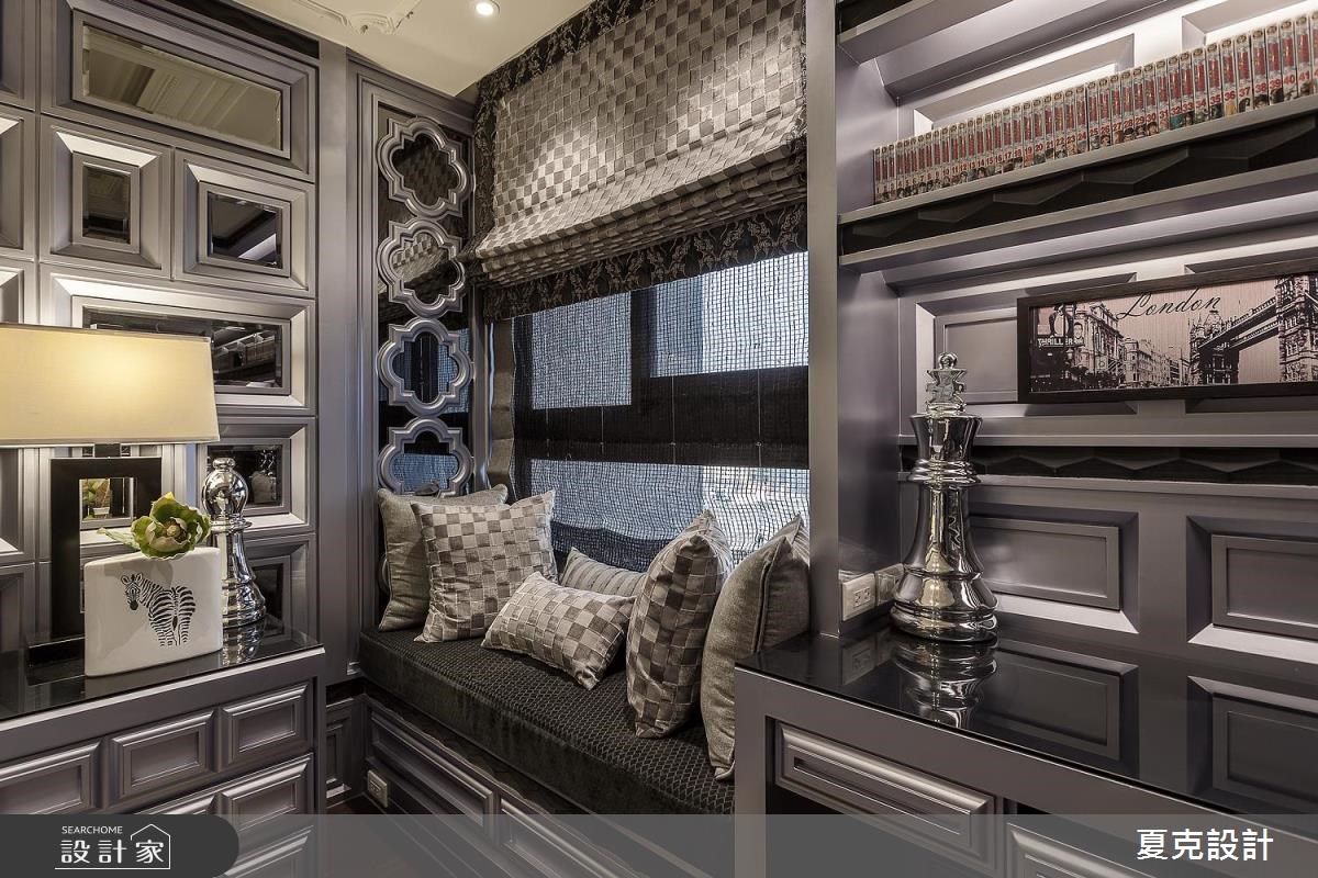 80坪新成屋(5年以下)＿奢華風臥室案例圖片＿夏克設計＿夏克_03之31