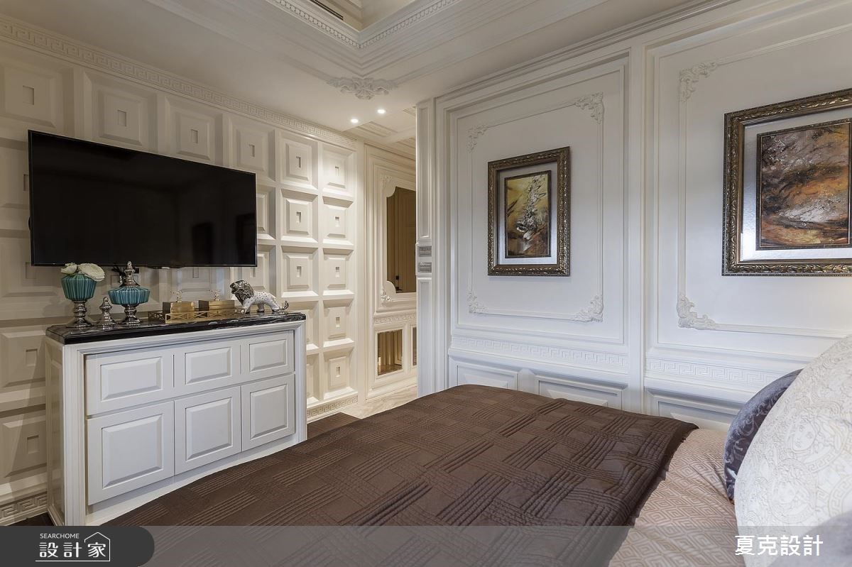80坪新成屋(5年以下)＿奢華風臥室案例圖片＿夏克設計＿夏克_03之38