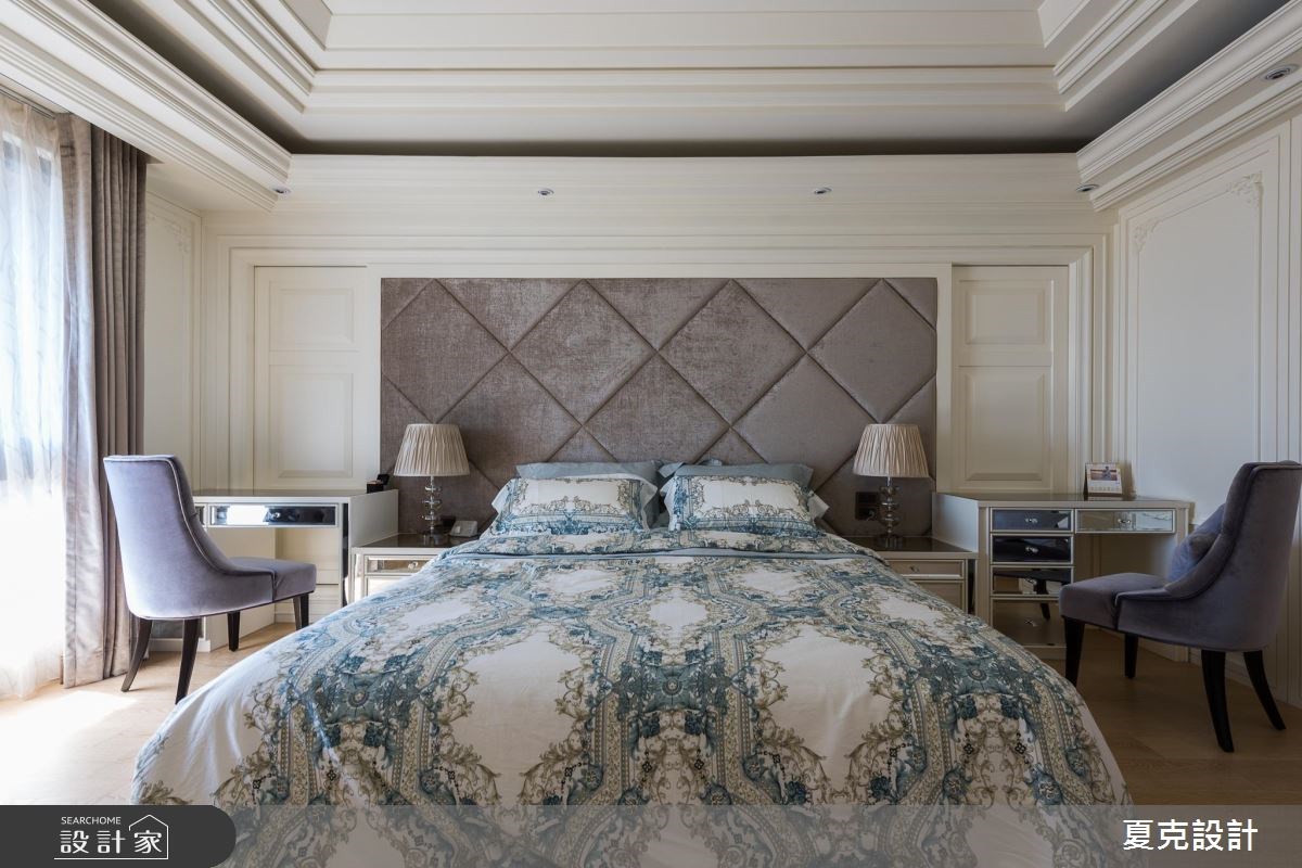 95坪新成屋(5年以下)＿新古典臥室案例圖片＿夏克設計＿夏克_04之8