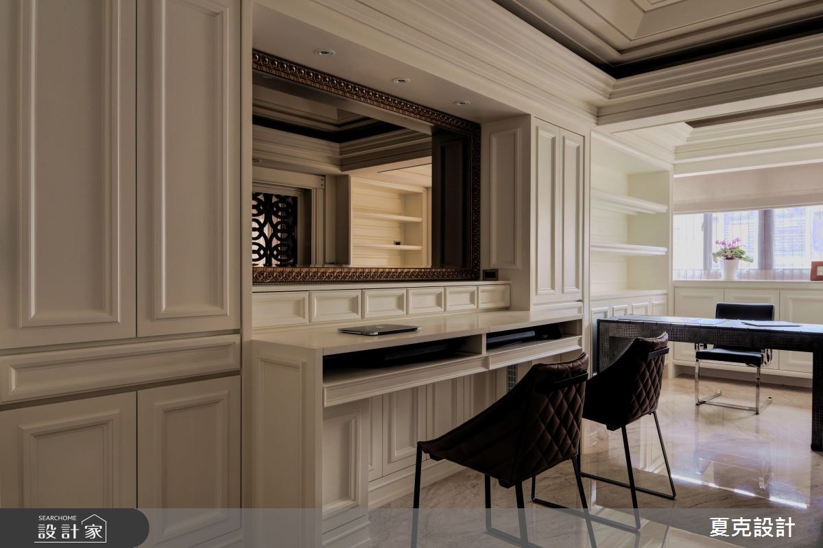 70坪新成屋(5年以下)＿新古典書房案例圖片＿夏克設計＿夏克_05之17
