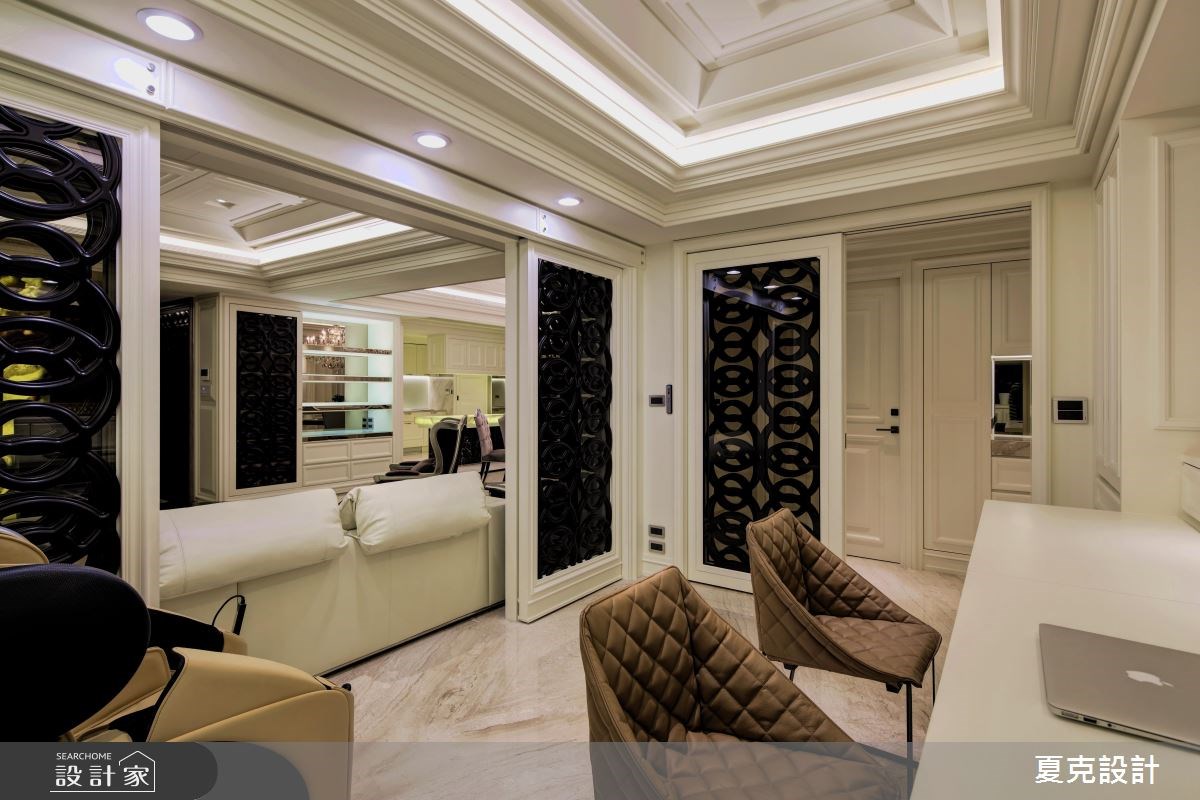 70坪新成屋(5年以下)＿新古典書房案例圖片＿夏克設計＿夏克_05之18