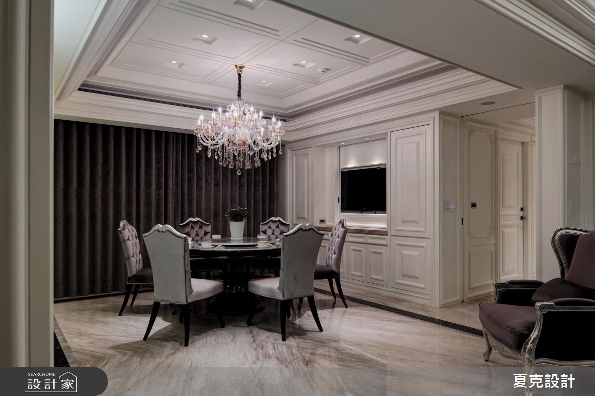 70坪新成屋(5年以下)＿新古典餐廳案例圖片＿夏克設計＿夏克_05之21