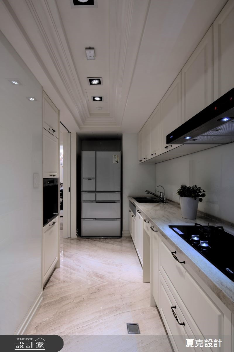 70坪新成屋(5年以下)＿新古典廚房案例圖片＿夏克設計＿夏克_05之24