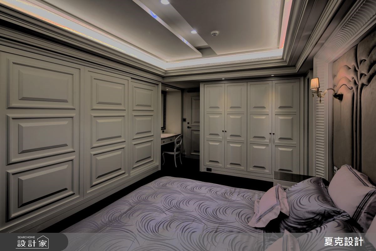 70坪新成屋(5年以下)＿新古典臥室案例圖片＿夏克設計＿夏克_05之27
