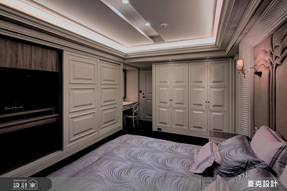 70坪新成屋(5年以下)＿新古典臥室案例圖片＿夏克設計＿夏克_05之28