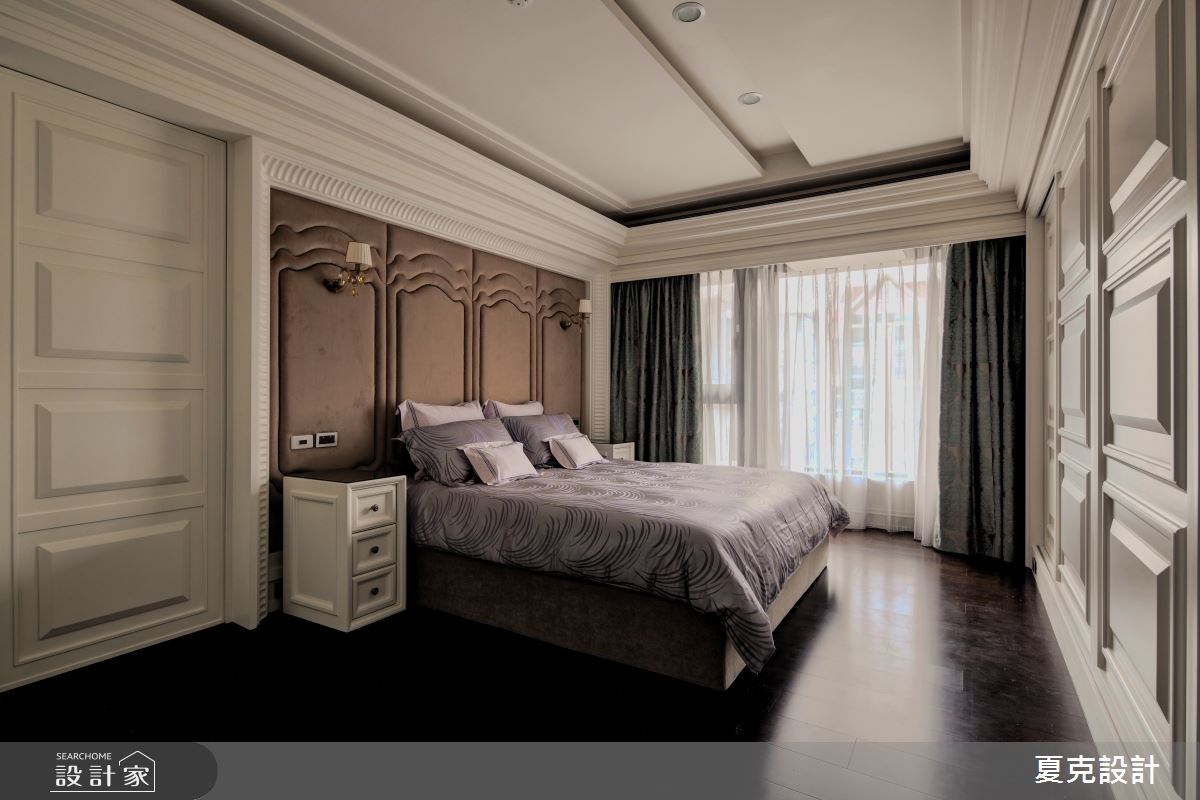 70坪新成屋(5年以下)＿新古典臥室案例圖片＿夏克設計＿夏克_05之29