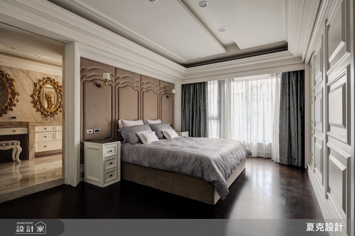 70坪新成屋(5年以下)＿新古典臥室案例圖片＿夏克設計＿夏克_05之30