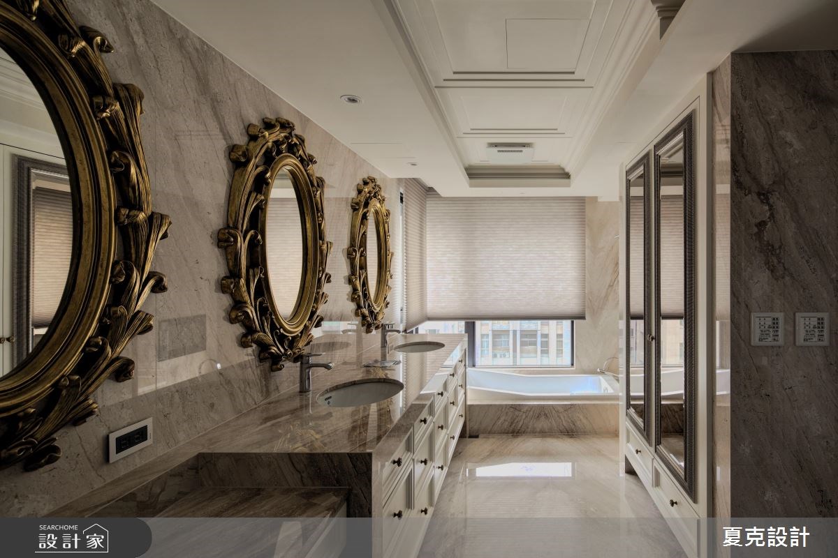 70坪新成屋(5年以下)＿新古典浴室案例圖片＿夏克設計＿夏克_05之31