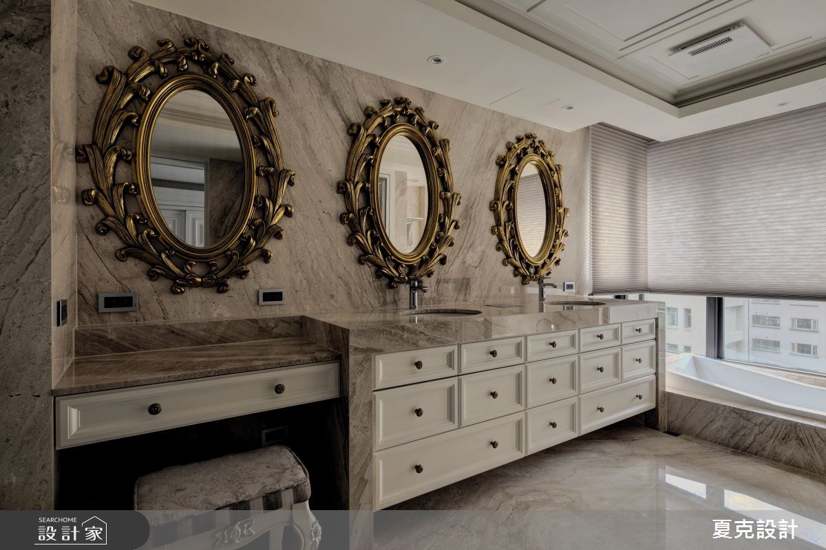 70坪新成屋(5年以下)＿新古典浴室案例圖片＿夏克設計＿夏克_05之32
