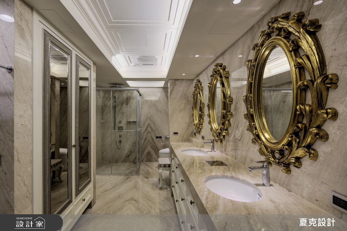 70坪新成屋(5年以下)＿新古典浴室案例圖片＿夏克設計＿夏克_05之33