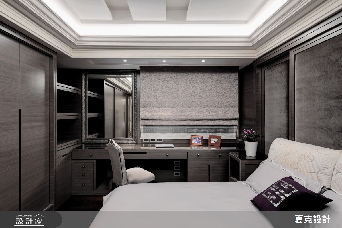 70坪新成屋(5年以下)＿新古典臥室案例圖片＿夏克設計＿夏克_05之34