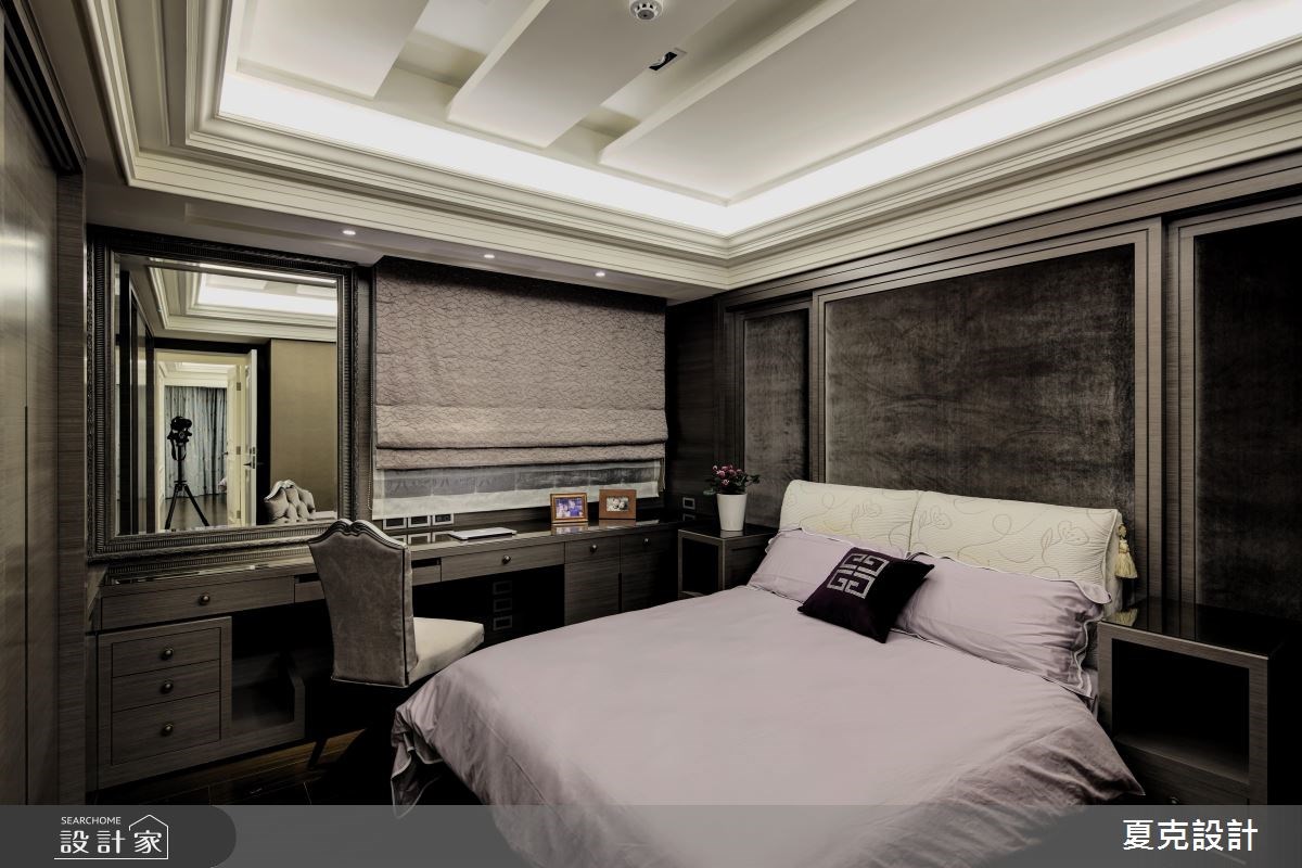 70坪新成屋(5年以下)＿新古典臥室案例圖片＿夏克設計＿夏克_05之35