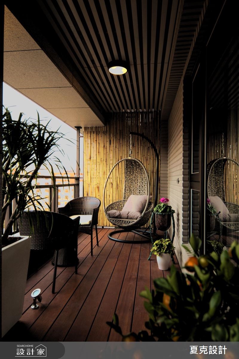 70坪新成屋(5年以下)＿新古典陽台案例圖片＿夏克設計＿夏克_05之46