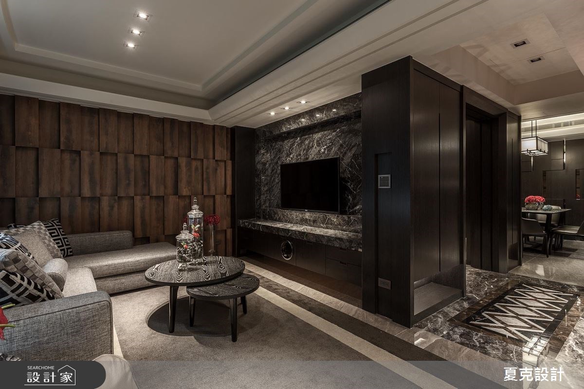 70坪老屋(16~30年)＿現代風客廳案例圖片＿夏克設計＿夏克_06之6