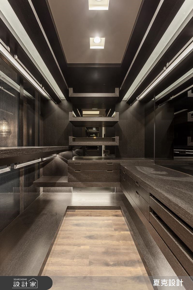 70坪老屋(16~30年)＿現代風更衣間案例圖片＿夏克設計＿夏克_06之28