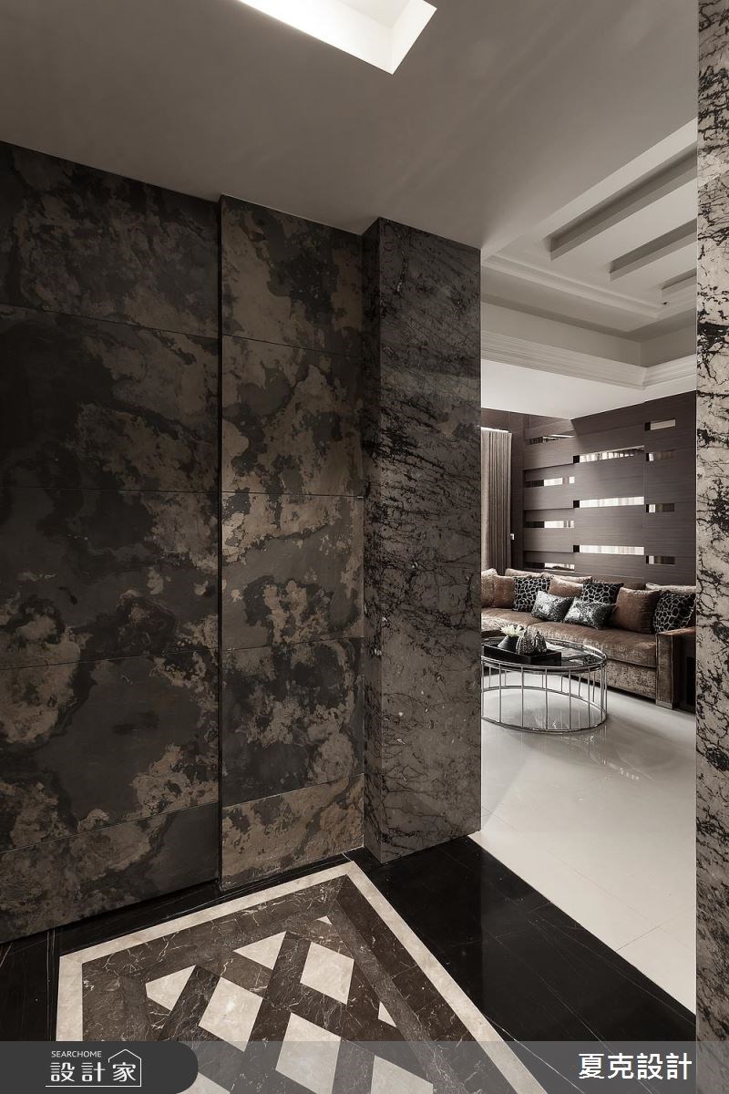 90坪新成屋(5年以下)＿現代風玄關案例圖片＿夏克設計＿夏克_07之4